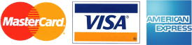 Visa, MasterCard, and American Express